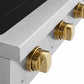 ZLINE Autograph Edition 30 in. Paramount Induction Rangetop with 4 Element Cooktop in Stainless Steel and Polished Gold Accents (SINRTZ-30-G)