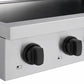 ZLINE Autograph Edition 36 in. Paramount Induction Rangetop with 5 Element Cooktop in Stainless Steel and Matte Black Accents (SINRTZ-36-MB)