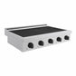 ZLINE Autograph Edition 36 in. Paramount Induction Rangetop with 5 Element Cooktop in Stainless Steel and Matte Black Accents (SINRTZ-36-MB)