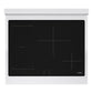 ZLINE Autograph Edition 30 in. Paramount Induction Rangetop with 4 Element Cooktop in Satin Stainless Steel and Matte Black Accents (SINRTSZ-30-MB)