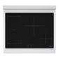 ZLINE Autograph Edition 30 in. Paramount Induction Rangetop with 4 Element Cooktop in Stainless Steel and Polished Gold Accents (SINRTZ-30-G)