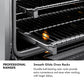 ZLINE 36 in. 4.6 cu. ft. Legacy Dual Fuel Range with 6 Burner Gas Cooktop and Electric Convection Oven in Stainless Steel (RA36)