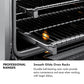 ZLINE 48 in. 6.7 cu. ft. Paramount Double Oven Gas Range with 8 Burner Cooktop in Stainless Steel, Open Box-Great Condition
