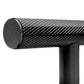 ZLINE 36 in. Wall-Mount Range Hood Helix Handle (Set of 1) in Black Stainless Steel (RHHZ-K-BS-36)