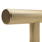 ZLINE Autograph Edition 48 in. Wall-Mount Range Hood Helix Handle (Set of 1) in Champagne Bronze (RHHZ-K-CB-48)
