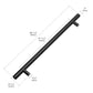 ZLINE 30 in. Wall-Mount Range Hood Helix Handle (Set of 1) in Black Stainless Steel (RHHZ-K-BS-30)