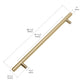 ZLINE Autograph Edition 30 in. Wall-Mount Range Hood Helix Handle (Set of 1) in Champagne Bronze (RHHZ-K-CB-30)