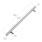 ZLINE Autograph Edition 30 in. Wall-Mount Range Hood Helix Handle (Set of 1) in Polished Nickel (RHHZ-K-PN-30)