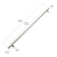 ZLINE Autograph Edition 48 in. Wall-Mount Range Hood Helix Handle (Set of 1) in Polished Nickel (RHHZ-K-PN-48)