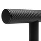 ZLINE Autograph Edition 30 in. Wall-Mount Range Hood Helix Handle (Set of 1) in Matte Black (RHHZ-K-MB-30)