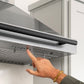 ZLINE Autograph Edition 36 in. Wall-Mount Range Hood Helix Handle (Set of 1) in Matte Black (RHHZ-K-MB-36)