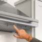 ZLINE Autograph Edition 30 in. Wall-Mount Range Hood Helix Handle (Set of 1) in Polished Nickel (RHHZ-K-PN-30)