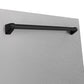 ZLINE Autograph Edition 24 in. Monument Dishwasher Panel with Color Options and Matte Black Handle (DPMTZ-24-MB)