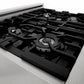 ZLINE 30 in. 4.0 cu. ft. Legacy Dual Fuel Range with 4 Burner Gas Cooktop and Electric Convection Oven in Satin Stainless Steel, Open Box-Good Condition