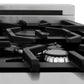 ZLINE 30 in. 4.0 cu. ft. Legacy Dual Fuel Range with 4 Burner Gas Cooktop and Electric Convection Oven in Satin Stainless Steel, Open Box-Excellent Condition