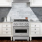ZLINE 30 in. 4.0 cu. ft. Legacy Dual Fuel Range with 4 Burner Gas Cooktop and Electric Convection Oven in Satin Stainless Steel, Open Box-Good Condition