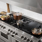ZLINE 60 in. 7.4 cu. ft. Legacy Dual Fuel Range with 9 Burner Gas Cooktop and 2 Electric Convection Ovens in Satin Stainless Steel (RAS-SN-60)