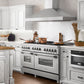 ZLINE 60 in. 7.4 cu. ft. Legacy Dual Fuel Range with 9 Burner Gas Cooktop and 2 Electric Convection Ovens in Satin Stainless Steel (RAS-SN-60)