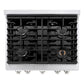 ZLINE 30 in. 4.2 cu. ft. Paramount Gas Range with 4 Burner Cooktop and Convection Gas Oven in Satin Stainless Steel, Open Box-Good Condition