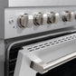 ZLINE 36 in. 5.2 cu. ft. Paramount Gas Range with 6 Burner Cooktop and Convection Gas Oven in Satin Stainless Steel, Open Box-Great Condition