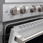 ZLINE 30 in. 4.2 cu. ft. Paramount Gas Range with 4 Burner DuoPro™ Cooktop and Convection Gas Oven in Satin Stainless Steel, Open Box-Good Condition