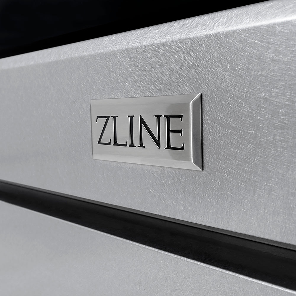 ZLINE Autograph Edition 36 in. 5.2 cu. ft. Paramount Gas Range with 6 Burner DuoPro™ Cooktop and Convection Gas Oven in Satin Stainless Steel and Matte Black Accents, Open Box-Good Condition