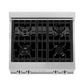 ZLINE Kitchen Package with 30 in. Satin Stainless Steel Rangetop and Convertible Range Hood (2KP-RTSRH30)