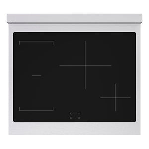 ZLINE Autograph Edition 30 in. 4.2 cu. ft. Paramount Induction Range with 4 Element Cooktop and Electric Convection Oven in Satin Stainless Steel with Champagne Bronze Accents, Open Box-Great Condition