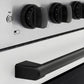 ZLINE Autograph Edition 30 in. 4.2 cu. ft. Paramount Induction Range with 4 Element Cooktop and Electric Convection Oven in Satin Stainless Steel with White Matte Door and Matte Black Accents, Open Box-Great Condition