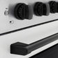 ZLINE Autograph Edition 36 in. 5.2 cu. ft. Paramount Induction Range with 5 Element Cooktop and Electric Convection Oven in Satin Stainless Steel with White Matte Door and Matte Black Accents, Open Box-Good Condition