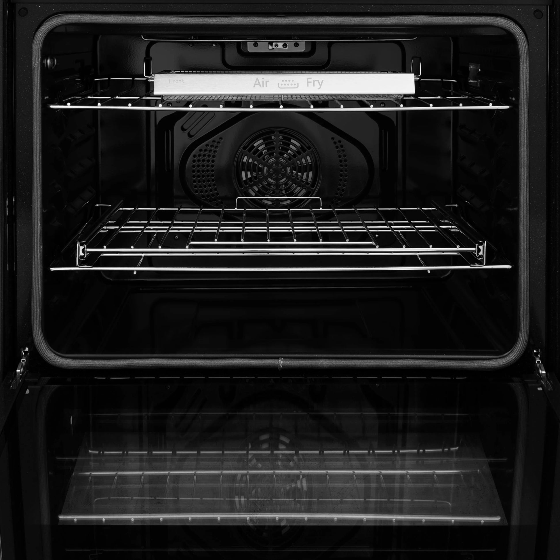 ZLINE 30 in. Professional True Convection Single Wall Oven with Air Fry and Self Clean in Black Stainless Steel, Open Box-Great Condition