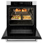 ZLINE 30 in. Professional True Convection Single Wall Oven with Air Fry and Self Clean in Satin Stainless Steel, Open Box-Good Condition