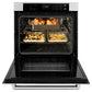ZLINE 30 in. Professional True Convection Single Wall Oven with Air Fry and Self Clean in Black Stainless Steel, Open Box-Great Condition