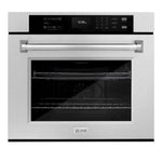 ZLINE 30 in. Professional True Convection Single Wall Oven with Air Fry and Self Clean in Satin Stainless Steel, Open Box-Good Condition