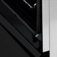 ZLINE 24 in. 2.8 cu. ft. Legacy Induction Range with 4 Element Cooktop and Electric Oven in Stainless Steel and Black Matte Door, Open Box-Great Condition