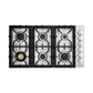 ZLINE 36 in. Gas Cooktop with 6 Gas Brass Burners (RC-BR-36) 