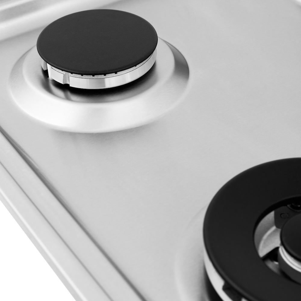ZLINE 30 in. Gas Cooktop with 4 Gas Burners (RC30) close-up, burners.