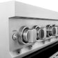 ZLINE 30 in. 4.0 cu. ft. Legacy Induction Range with 4 Element Cooktop and Electric Oven in Stainless Steel with Satin Stainless Steel, Open Box-Good Condition