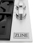 ZLINE 30 in. Gas Cooktop with 4 Burners and Black Porcelain Top, Open Box-Good Condition