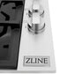 ZLINE 30 in. Gas Cooktop with 4 Burners and Black Porcelain Top, Open Box-Great Condition