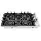 ZLINE 30 in. Gas Cooktop with 4 Burners and Black Porcelain Top, Open Box-Good Condition