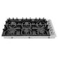 ZLINE 36 in. Gas Cooktop with 6 Burners and Black Porcelain Top, Open Box-Good Condition