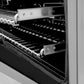 ZLINE 48 in. 6.0 cu. ft. Range with Natural Gas Stove and Natural Gas Oven in Stainless Steel (RG48) adjustable racks.