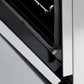 ZLINE 48 in. 6.0 cu. ft. Range with Natural Gas Stove and Natural Gas Oven in Stainless Steel (RG48) detail StayPut oven door hinges.