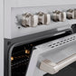 ZLINE 30 in. 4.2 cu. ft. Paramount Dual Fuel Range with 4 Burner Gas Cooktop and Electric Convection Oven in Stainless Steel, Open Box-Good Condition