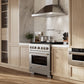 ZLINE 36 in. 5.2 cu. ft. Paramount Dual Fuel Range with 6 Burner Gas Cooktop and Electric Convection Oven in Stainless Steel, Open Box-Great Condition