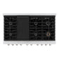ZLINE 48 in. 6.7 cu. ft. Paramount Double Oven Dual Fuel Range with 8 Burner Gas Cooktop in Stainless Steel, Open Box-Great Condition