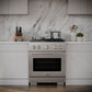 ZLINE 30 in. 4.2 cu. ft. Paramount Gas Range with 4 Burner Cooktop and Convection Gas Oven in Stainless Steel, Open Box-Good Condition