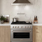 ZLINE 36 in. 5.2 cu. ft. Paramount Gas Range with 6 Burner Cooktop and Convection Gas Oven in Stainless Steel, Open Box-Excellent Condition