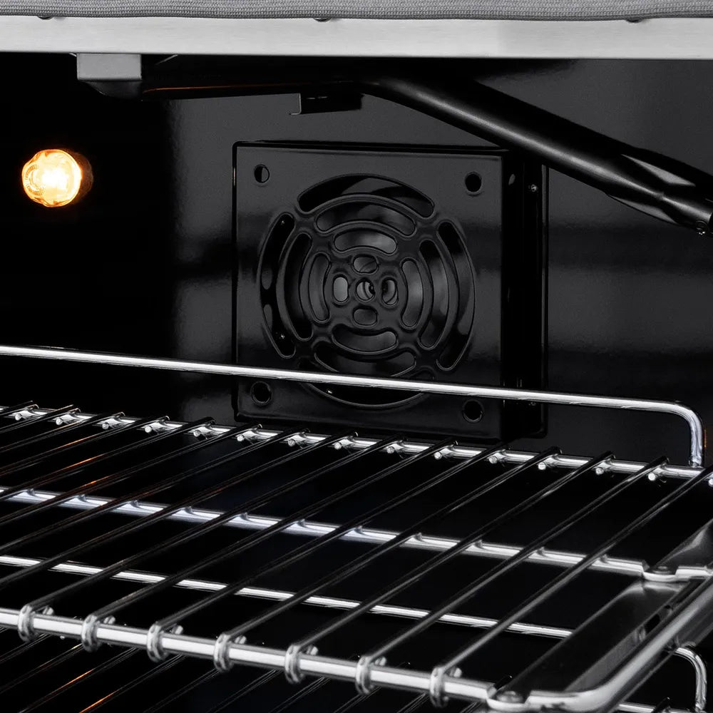 ZLINE 48 in. 6.7 cu. ft. Paramount Double Oven Gas Range with 8 Burner Cooktop in Stainless Steel, Open Box-Great Condition